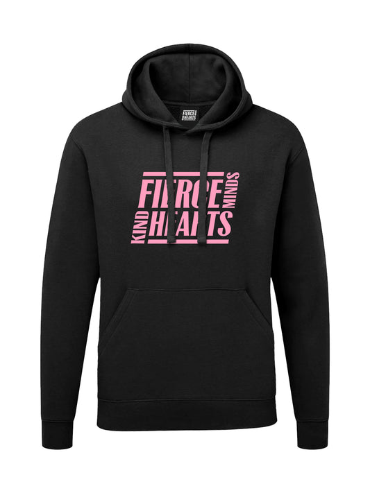 FMKH Pink Block Logo Hoodie