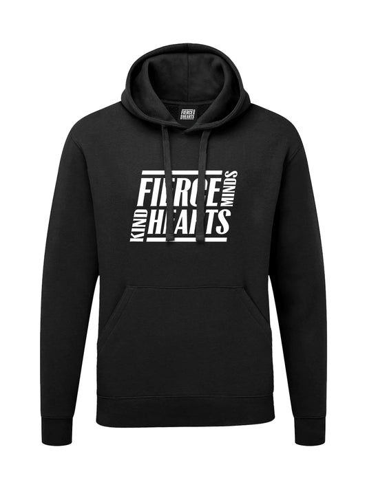 FMKH White Block Logo Hoodie