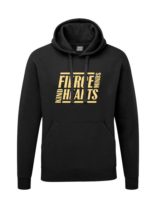 FMKH Yellow Block Logo Hoodie